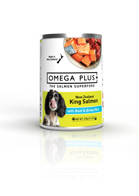 Omega Plus Salmon Beef & Brown Rice Wet Dog Food