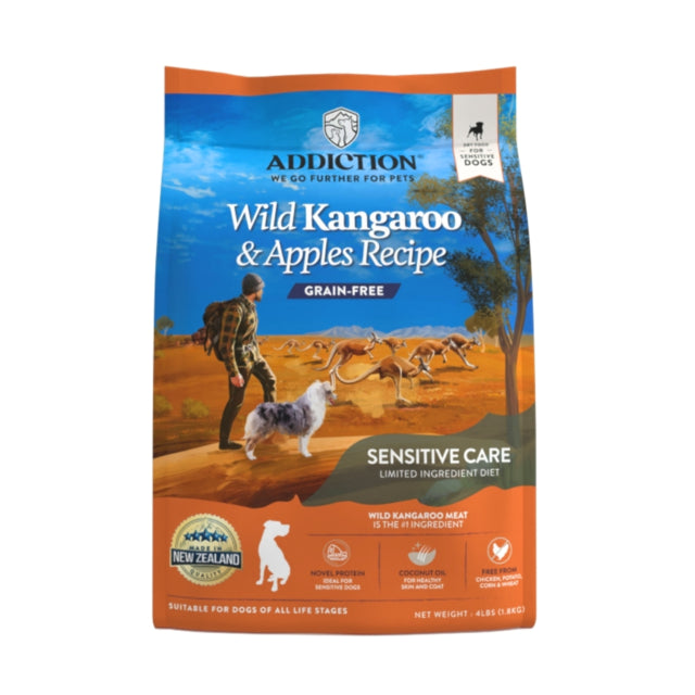 Addiction Grain-Free Wild Kangaroo & Apples Dry Dog Food