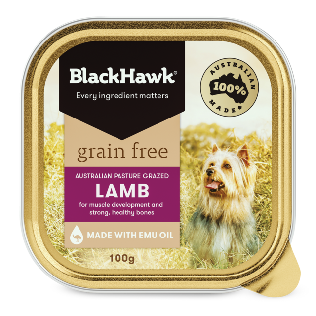 Black Hawk Grain Free Adult Lamb Tinned Wet Dog Food