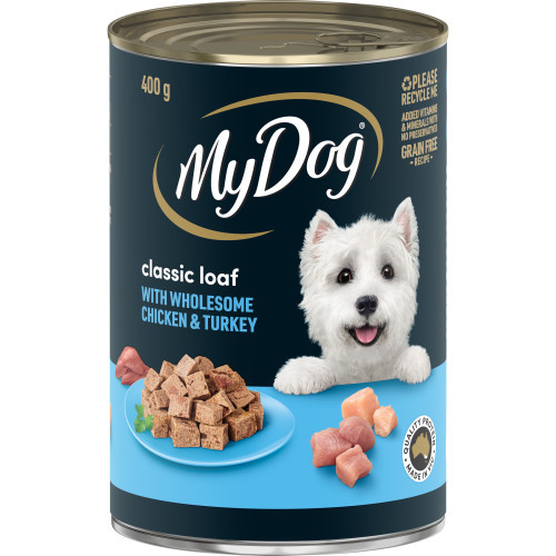 My Dog Adult Chicken & Turkey Banquet Canned Wet Dog Food