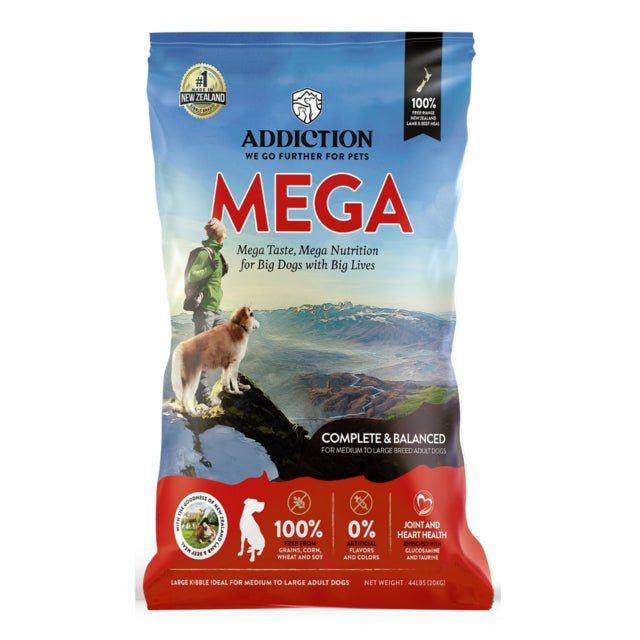 Addiction MEGA Adult Large Breed Grain - Free Multi Protein Dry Dog Foodproduct_type#Pet PantryPet PantryAddiction MEGA Adult Large Breed Grain - Free Multi Protein Dry Dog Food# - Pet Pantry