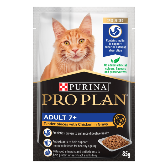Pro Plan Senior Chicken in Gravy Wet Cat Food