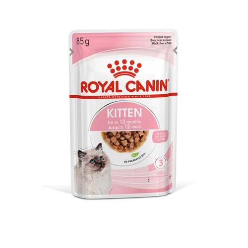 Royal Canin Instinctive Chunks in Gravy Kitten Wet Cat Food