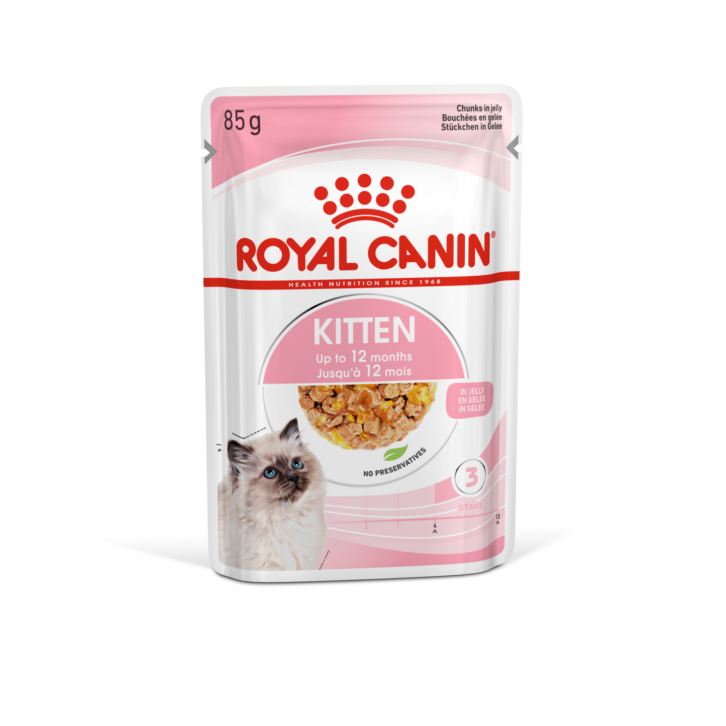 Royal Canin Instinctive Chunks in Jelly Kitten Wet Cat Food