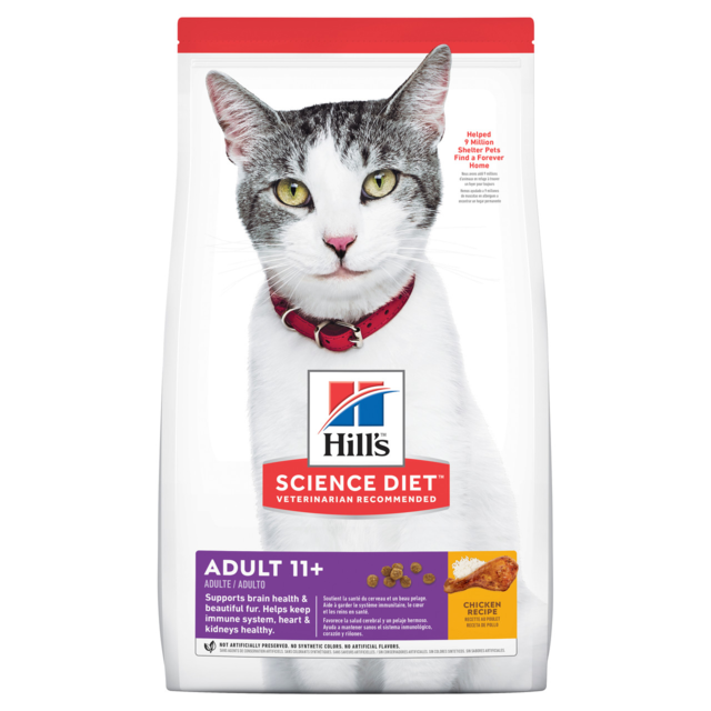 Hill's Science Diet Adult 11+ Dry Cat Food