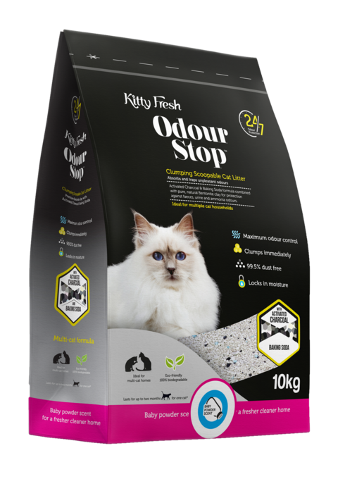 Kitty Fresh Odour Stop Clumping Cat Litter – Pet Pantry