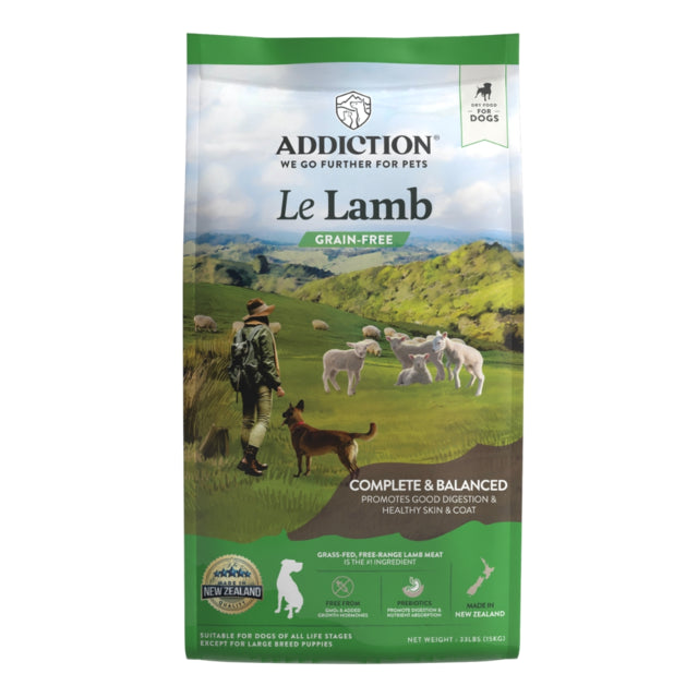 Addiction Grain-Free Le Lamb Dry Dog Food